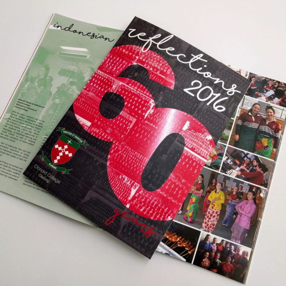 School Yearbook Printing Print Design Australia