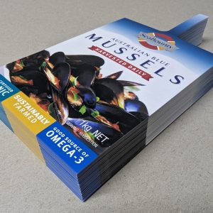 Die Cut Product Tags